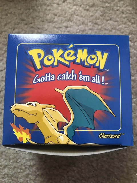 23K Gold Plated CHARIZARD Trading Card 1999 Burger King Pokemon NEW SEALED Ball