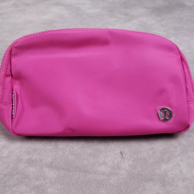 LULULEMON EVERYWHERE BELT Bag Sonic Pink White Spell Out Hot Pink Same Day  Ship £61.64 - PicClick UK