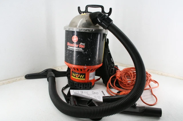 FOR PARTS Hoover C2401 Commercial Lightweight Backpack Bagged Vacuum Cleaner FOR PARTS Hoover C2401 Commercial Lightweight Backpack Bagged Vacuum Cleaner