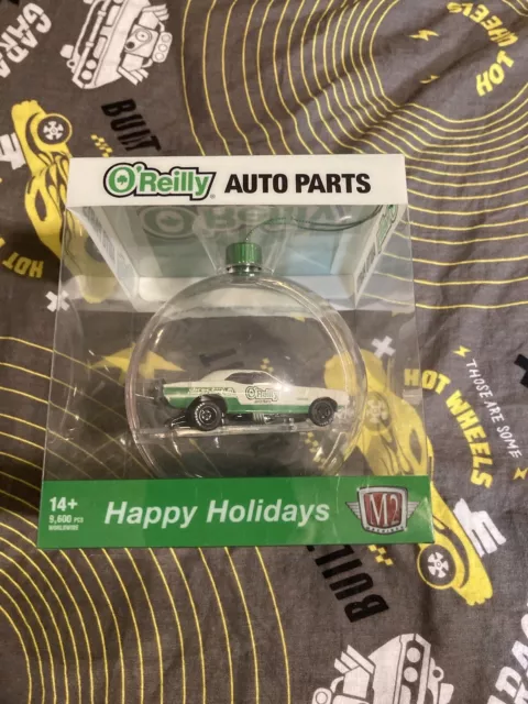 2023 M2 MACHINES O'Reilly Exclusive Christmas Ornament 1971 Dodge