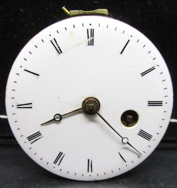 Mouvement Mécanique Montre De Poche - Diamètre 30 Mm - Pour Pièces/réparation - Occasion