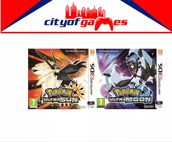 Pokemon Ultra Moon & Ultra Sun Bundle 3DS Brand New & Sealed In Stock