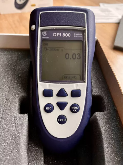 GE DPI 800 Druck Test Tool Schleifenkalibrator 2