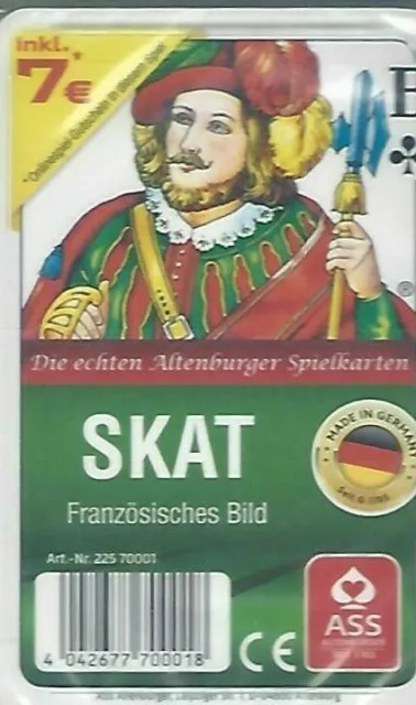 Skat-Karten Französisches Blatt 32 Blatt - OVP v. Altenburger