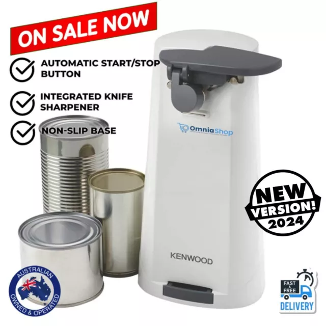 Kenwood Tin Can Opener Bottle Knife Sharpener Electric Automatic 3 in 1 Kitchen