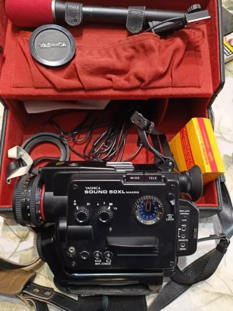 Yashica Sound 50xl Macro Videocamera Super 8.