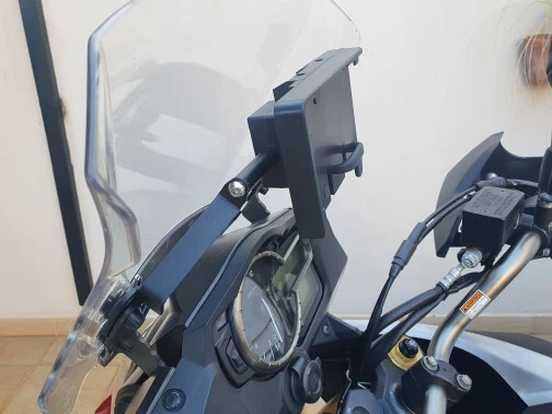 Phone Holder Navigation Bracket USB Fit For Suzuki V-Strom DL 1000 2017-2019