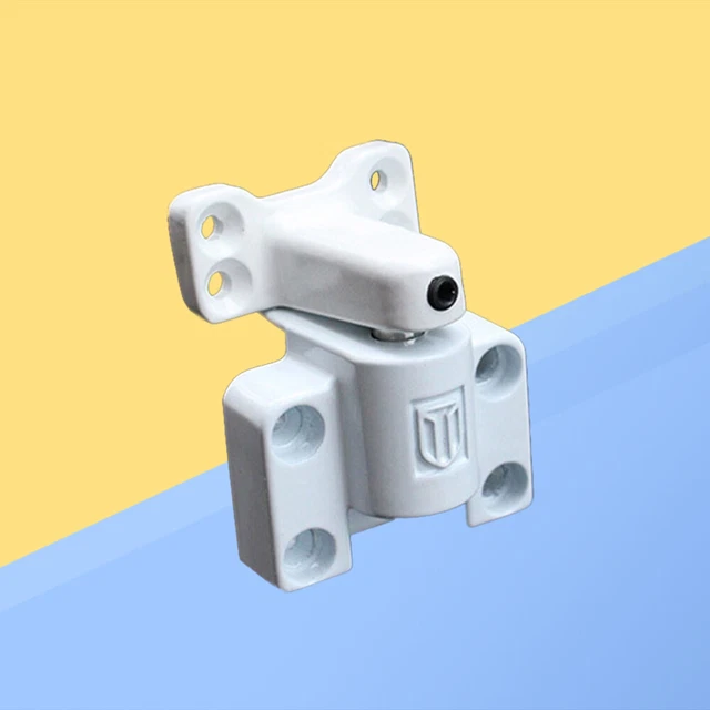 Chiavistelli Di Sicurezza Derbway - Set Da 4 Pezzi Per Porte E Mobili, Argento, 50 Mm - Foto 3