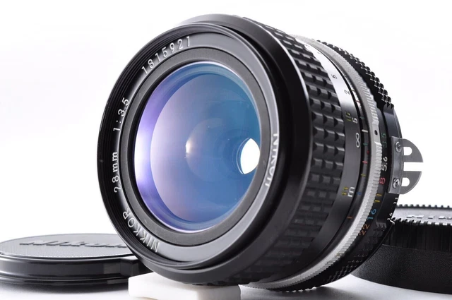 Nikon Ai Nikkor 28mm F3.5 Wide Angle Lens For F Mount [Near Mint] From Japan