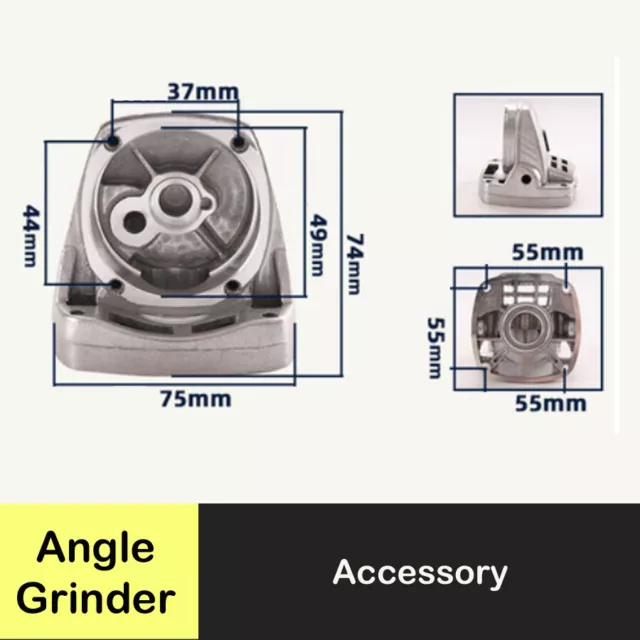 1Pc Angle Grinder Part Aluminum Head Compatible With Makita 9553 Angle Grinder