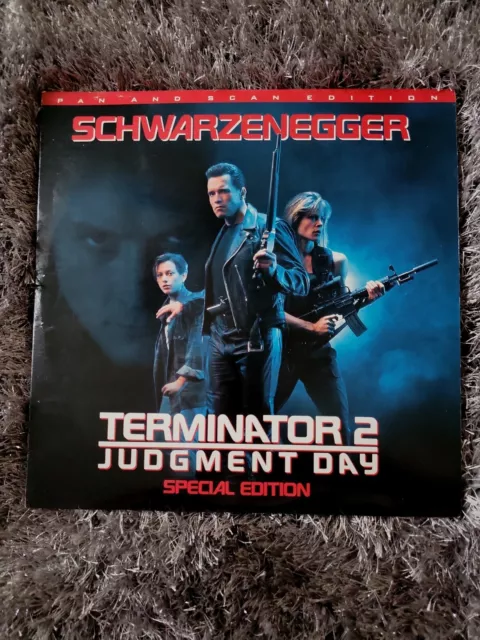 TERMINATOR 2: Judgment Day Pan And Scan Special Edition Laserdisc 2-Disc Set LD