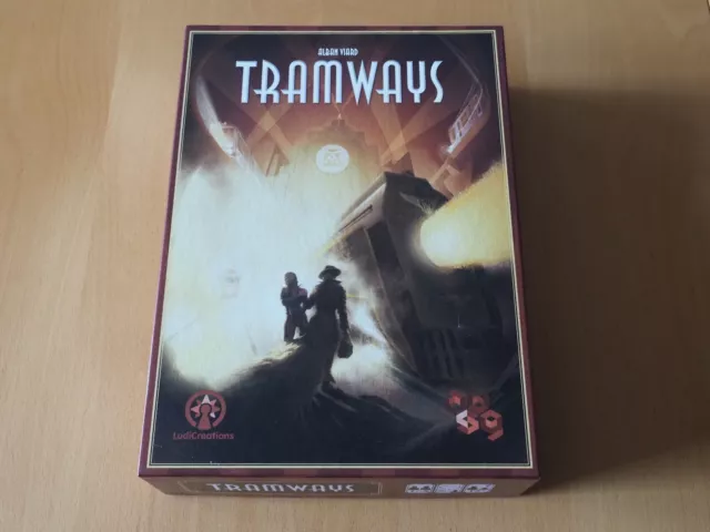 Tramways von Alban Viard, Spieleschmiede-Version, deutsch/englisch