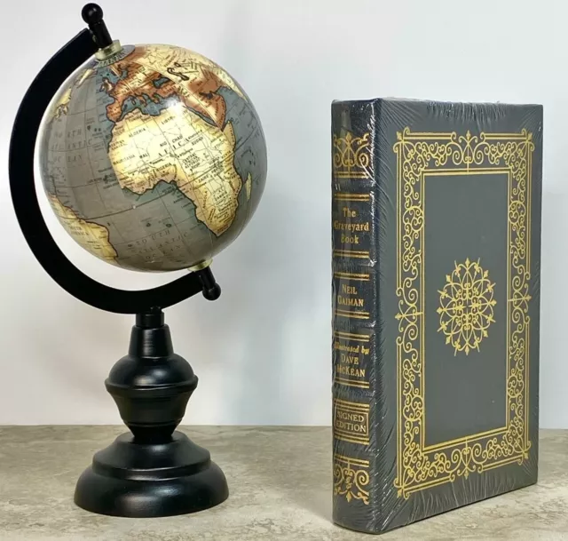 The Graveyard Book SIGNED by Neil Gaiman Easton Press Factory-Sealed Illustrated