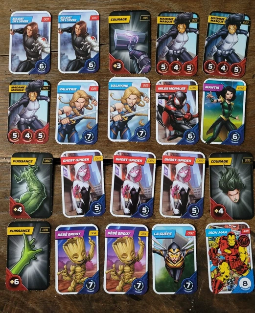 LOT DE 20 Cartes Marvel Leclerc 2023 EUR 1,20 PicClick FR