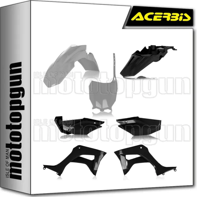 Acerbis Kit Cache Carenage Gris Noir Honda Crf 110F 2019 19 2020 20 2021 21