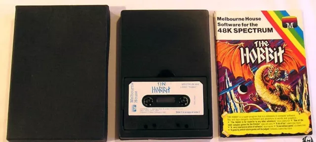 Sinclair ZX Spectrum 48K Game - THE HOBBIT - Melbourne House - Tested & Working