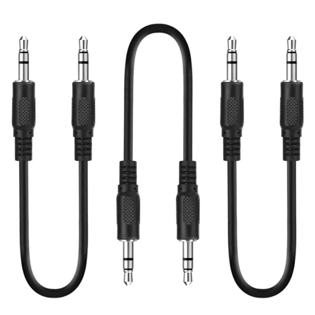 Short Hi-Fi Sound Quality 3.5mm Auxiliary Audio Cable, Aux Cord Car/Home Stereo