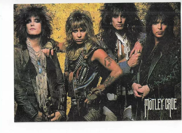 Musique  Carte Postale  Motley Crue