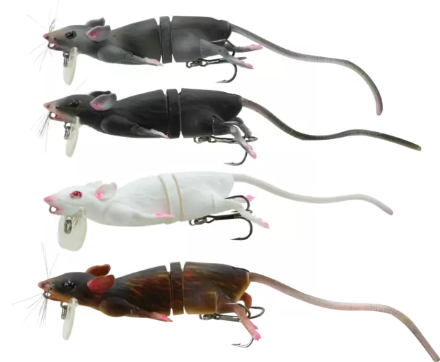 SWIMBAIT RAT TOPWATER Rat Wakebait Floating Lure Bass Muskie Pike (Black  Color) $125.00 - PicClick