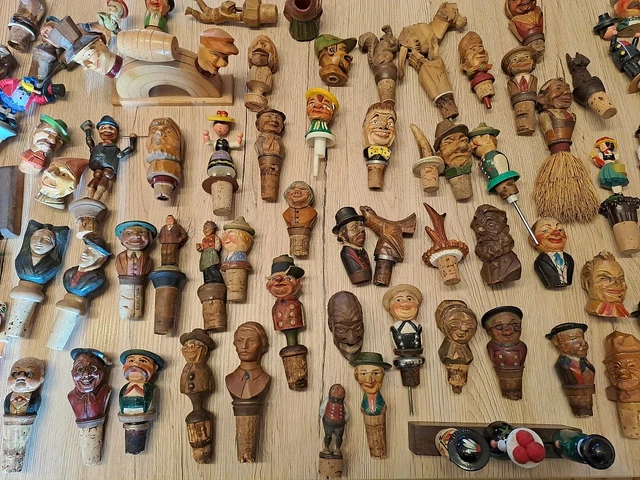 Wackelnder Holzmann Auto-Dekoration - Lustiger Wackelkopf Für Armaturenbrett & Schreibtisch