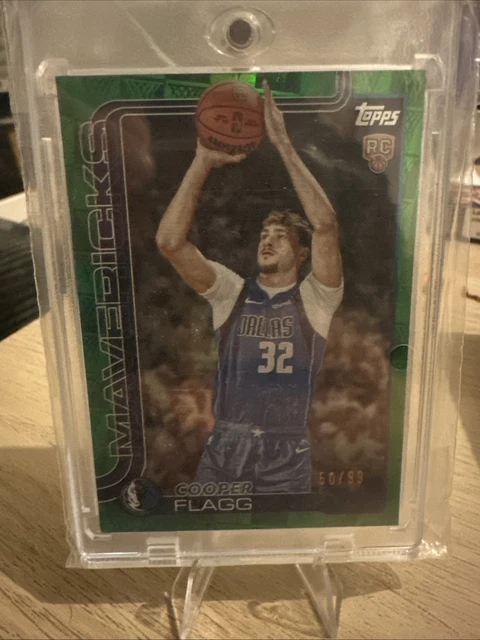 2025-26 TOPPS COOPER Flagg 45th Anniversary Silver #80BK-51 Rookie