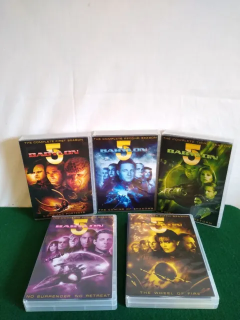 BABYLON 5 Complete Series Season 1-5 DVD Box Sets  1 2 3 4 5  Collection