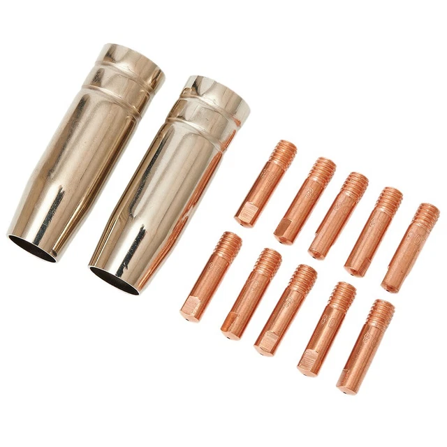 MIG SOUDING MB15 15AK embout de contact consommables ensemble 11 pièces