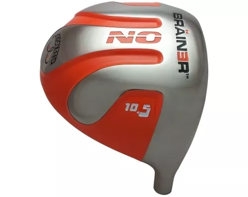 Geek Golf No Brainer Orange World Long Drive Champion Pga Distance Driver Head