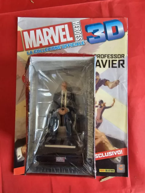 Marvel Heroes 3D Centauria Action figure + Fascicolo #79 PROFESSOR XAVIER