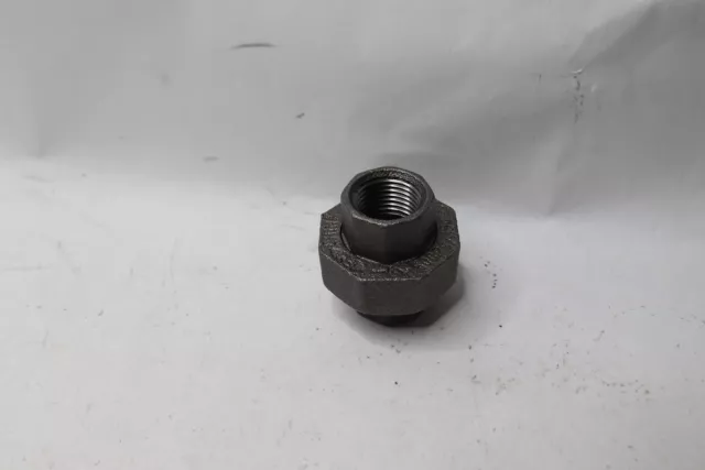 Threaded Union Malleable Iron Black 1/2"