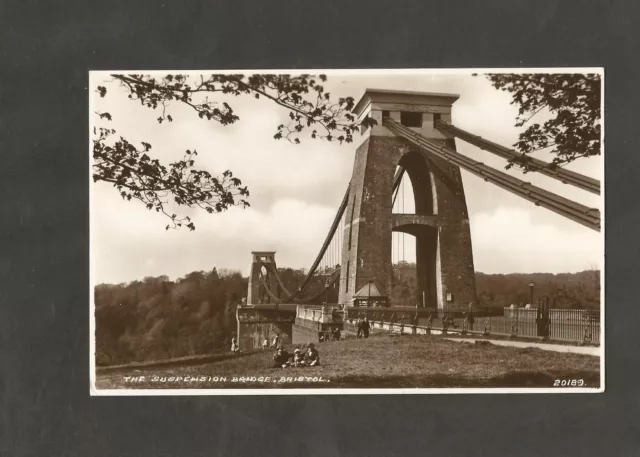 Postcard Somerset Bristol  Clifton Suspension Bridge