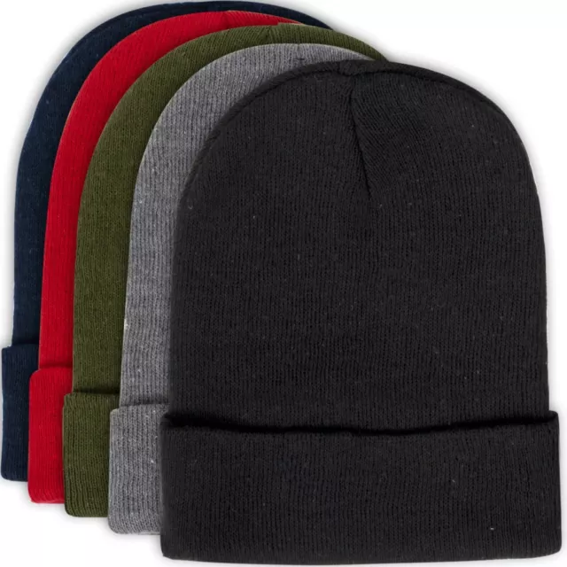 (100) Brand New Adult Beanie Hats