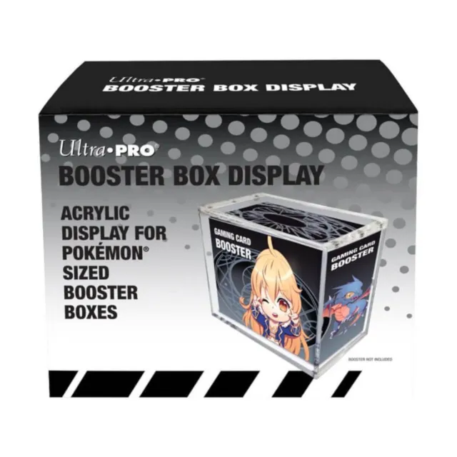Ultra Pro Storage Box- Pokemon Acrylic Booster Box Display ACID FREE | 2 Piece