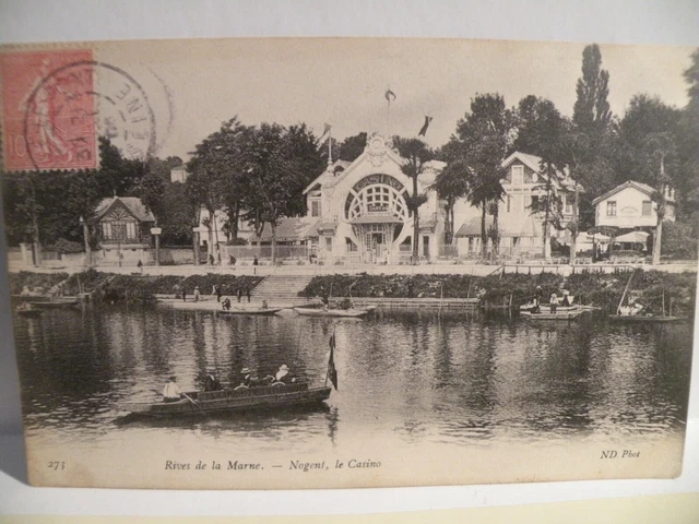 cpa 94 - NOGENT sur MARNE Le VIADUC Le CASINO du