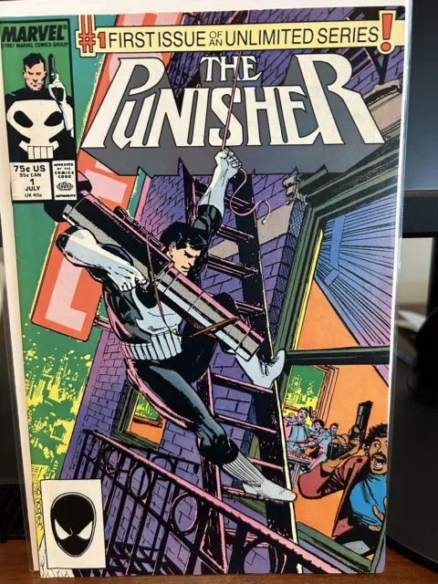 The Punisher #1 Marvel (1987) 1st Issue Of An Unlimited Series HG KEY!