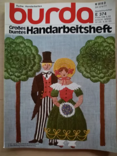 Burda Großes buntes Handarbeitsheft (1977) s.g.Zustand