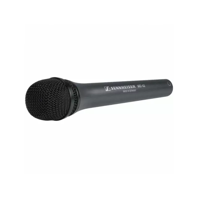 Sennheiser MD 42 - Microphone de reportage, dynamique, omnidirectionnel