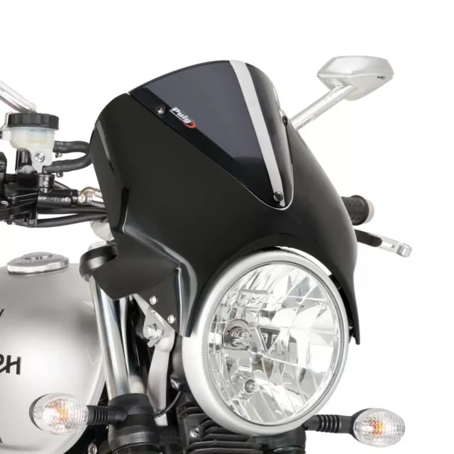 Windschild Puig Vision für Kawasaki Z 900 / 650 RS dunkel getont