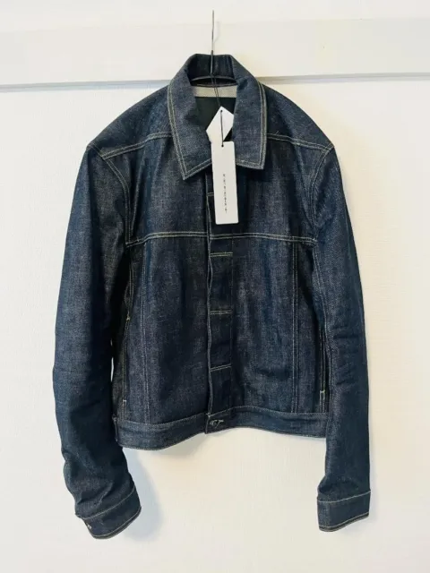 Rick Owens DRKSHDW Raw Denim Work Jacket