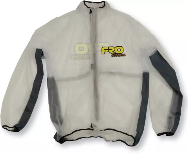 FRO Systems Adult Waterproof Rain Mud Jacket, MX, Motocross, Dirtbike BMX, MTB