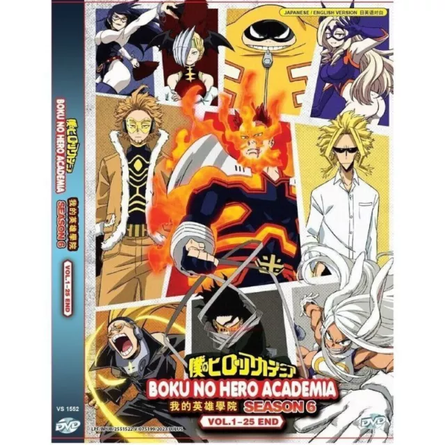 DVD Anime My Hero Academia Full Series Season 1+2+3+4 (1-88) +Movie English  Dub