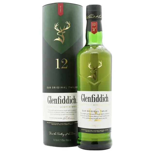 Glenfiddich Single malt 12 Jahre 700ml 40% Scotch Whisky