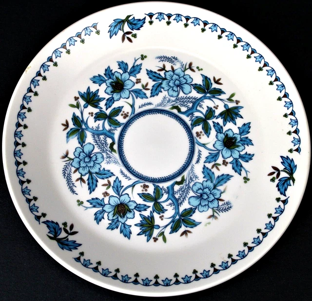 Vtg Noritake Progression Blue Moon Pattern #9022 Bread Plate Japan