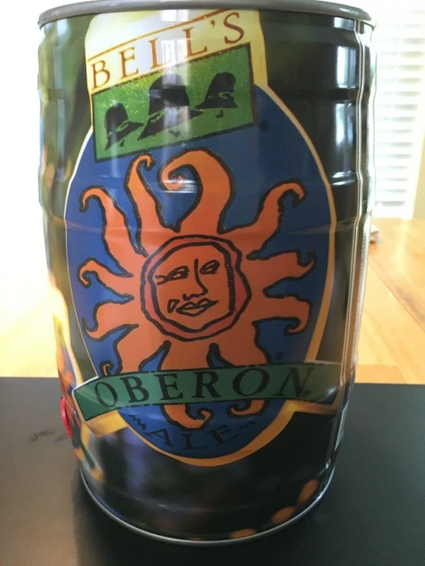 2014 Bell's Oberon Ale, 5L (1.32G) Empty Party Can, Great Condition