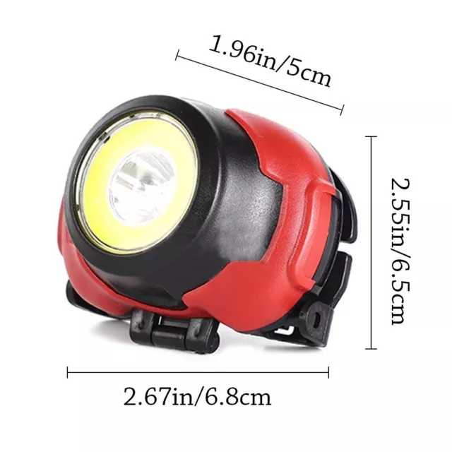 COB LED COB LED Phare Lumen élevé Mini lampe frontale 2023 Phare COB  Portable 2