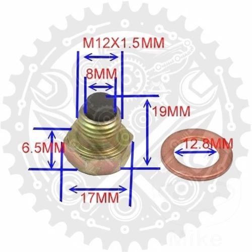 Max Motorcycles Crankshaft For Honda ANF125 Innova (2003-2012) – OEM 13000-KPH-900