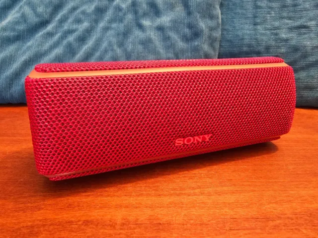 Altoparlante Bluetooth wireless Sony SRS-XB21 bassi extra rosso - condizioni eccellenti