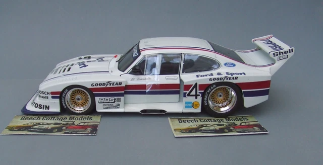 Modèle Réduit 1:18 Ford Capri Gr.5 #54 Zakspeed 1980 MCG - Neuf Pour Collectionneurs