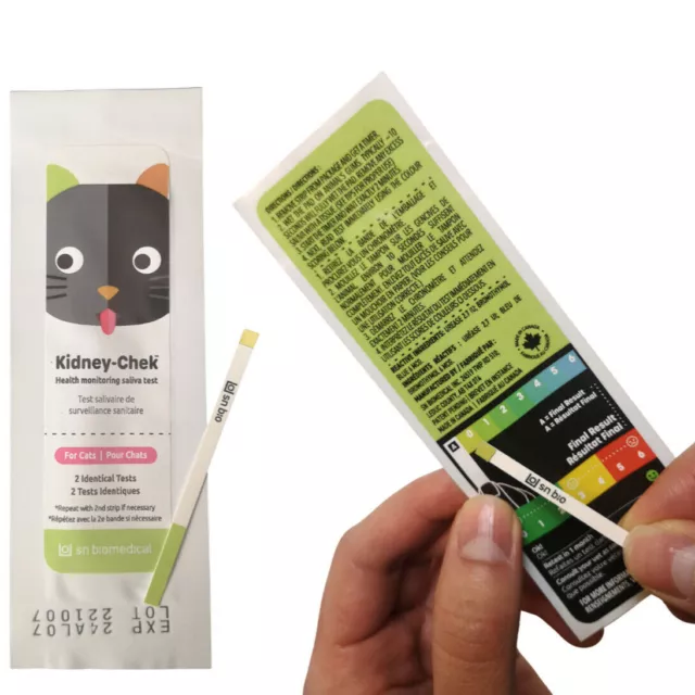 Kidney Disease Saliva Test for Cats - For At-Home Use