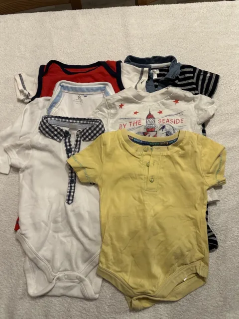 Baby Boy 3-6 Months 6 Piece Clothes Bundle Babygro T-shirt Next John Rocha